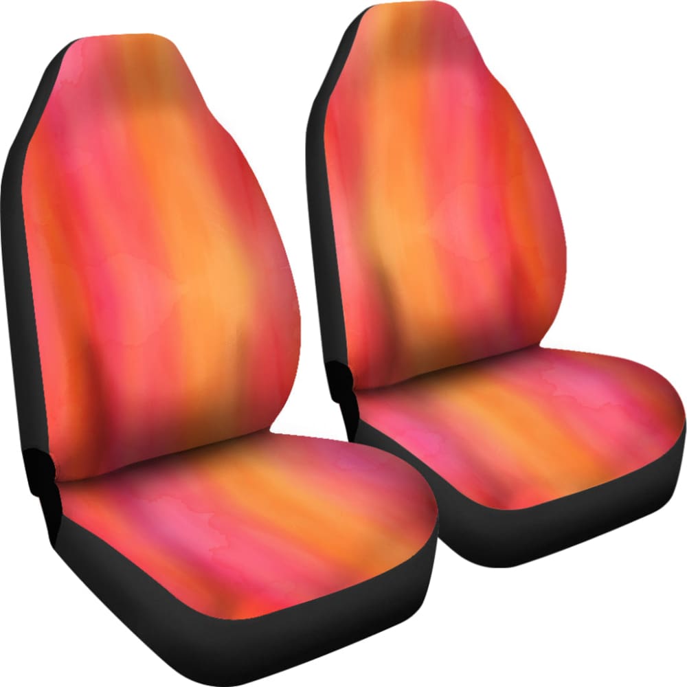 Ombre Sunset Watercolor Car Seat Covers