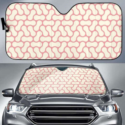 Peanuts Texture Pattern Car Auto Sun Shades