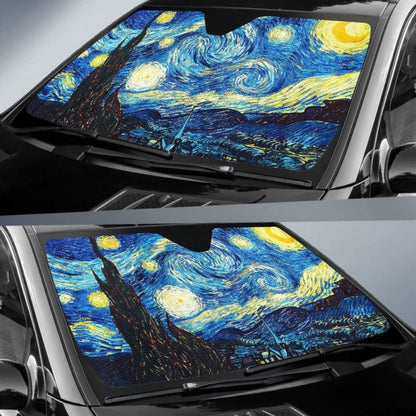 Starry Night Van Gogh Sun Shade Amazing Best Gift Ideas