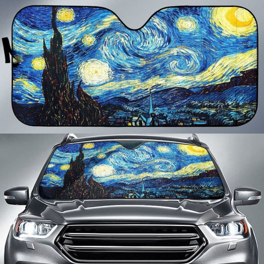 Starry Night Van Gogh Sun Shade Amazing Best Gift Ideas