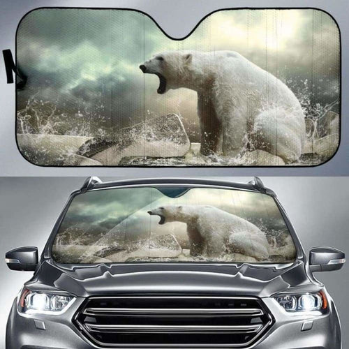 Polar Bear Roar Auto Sun Shades
