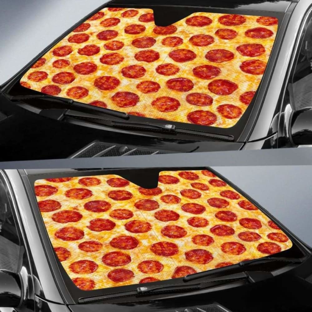 Pizza Car Sun Shades
