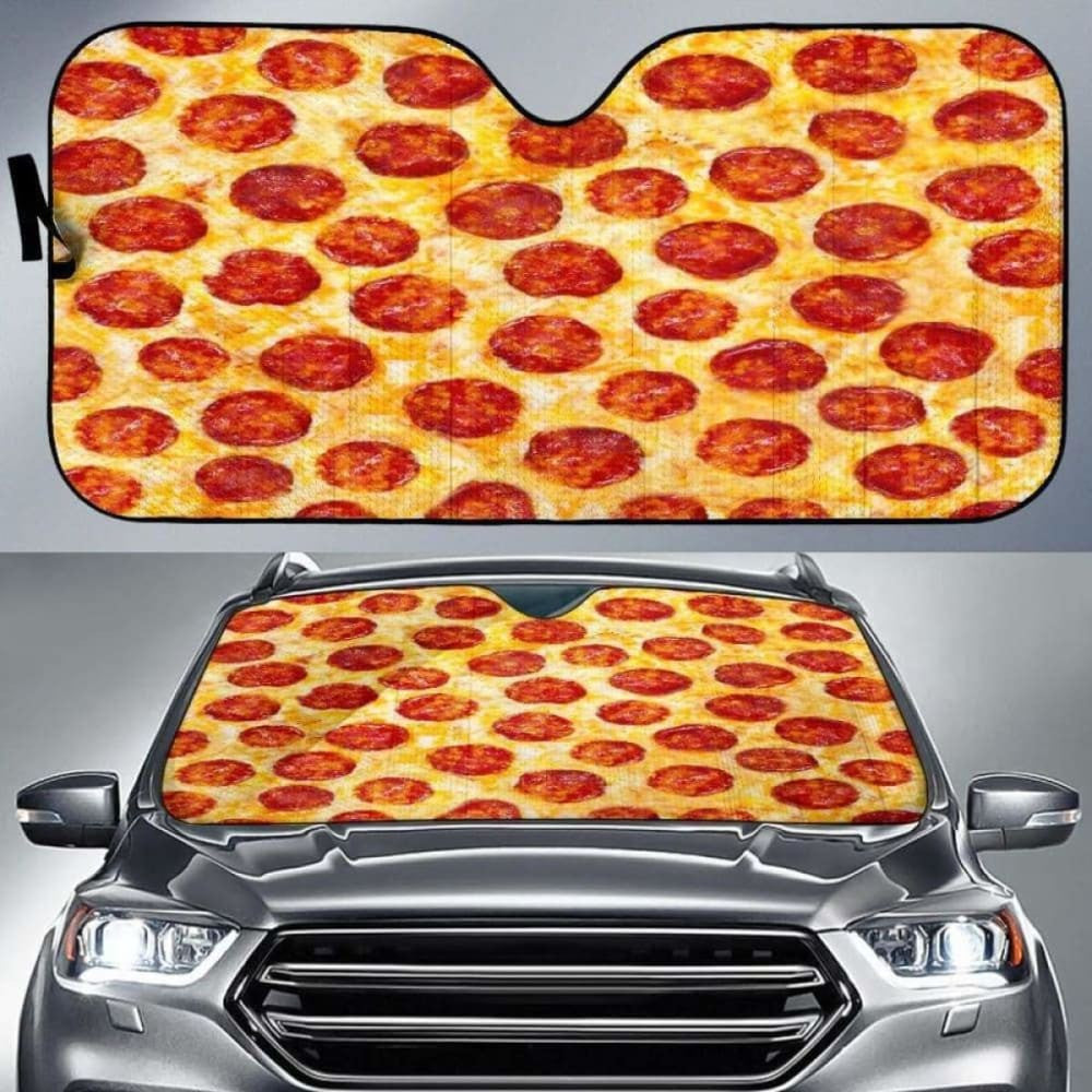 Pizza Car Sun Shades