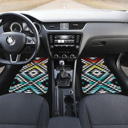 Taos Sunrise Front And Back Car Mats
