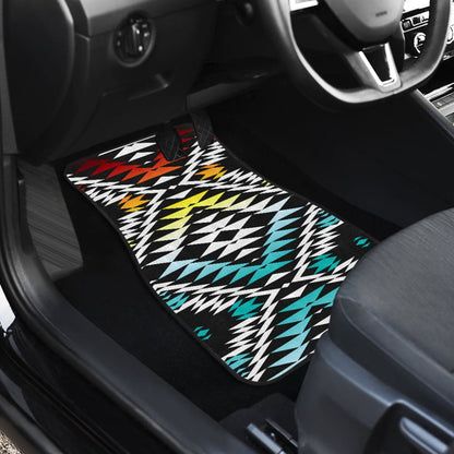 Taos Sunrise Front And Back Car Mats
