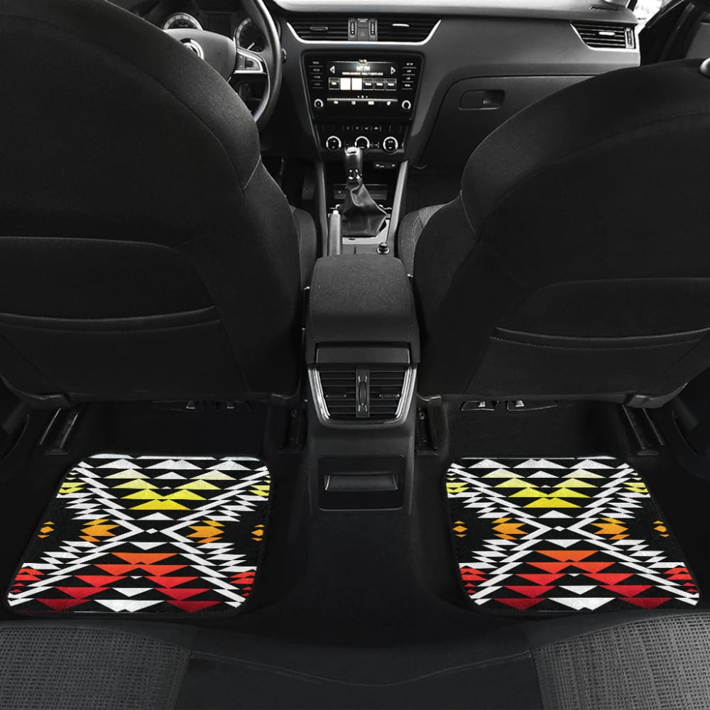 Taos Sunrise Front And Back Car Mats