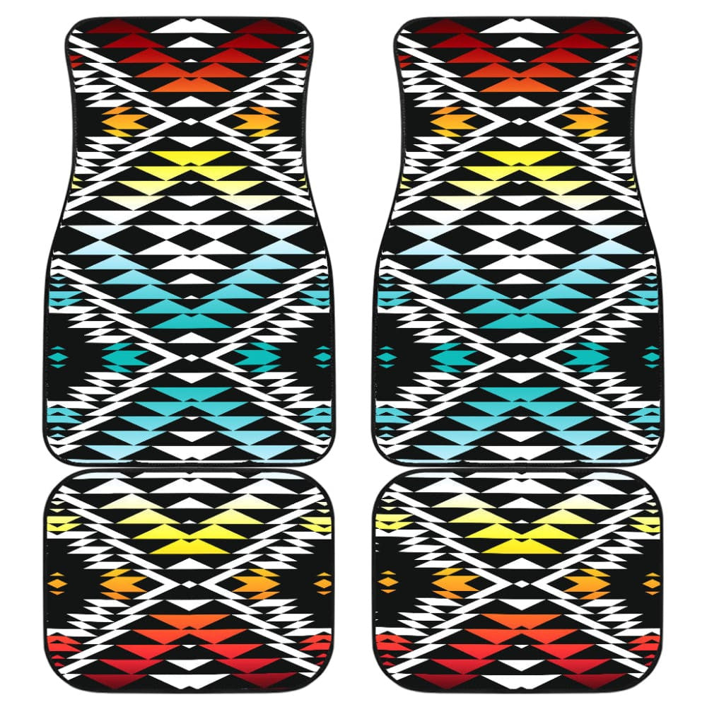 Taos Sunrise Front And Back Car Mats
