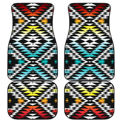 Taos Sunrise Front And Back Car Mats