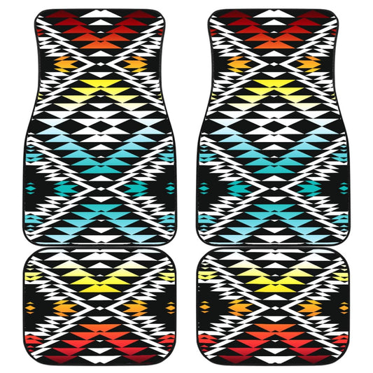 Taos Sunrise Front And Back Car Mats