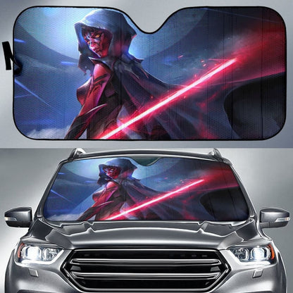 Darth Maul Star Wars Lightsaber Car Auto Sun Shade