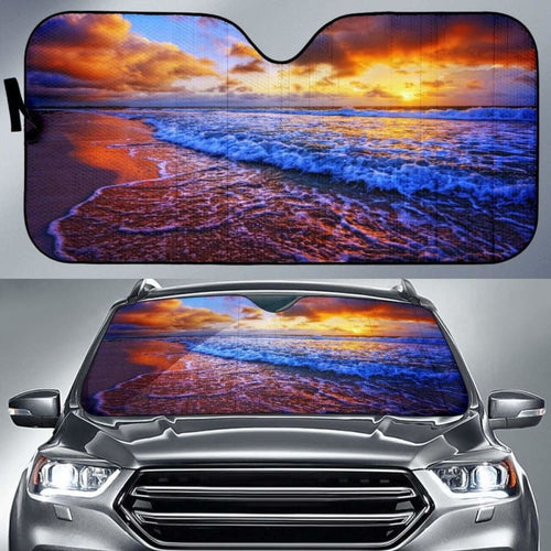 Beach Sand Sky Sunset Evening Sun Shade Amazing Best Gift Ideas