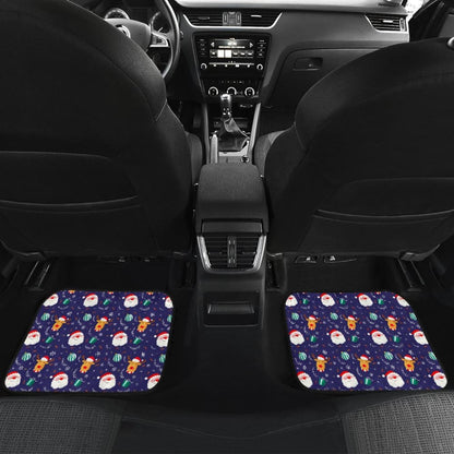 Christmas Santa Claus Reindeer Car Floor Mats