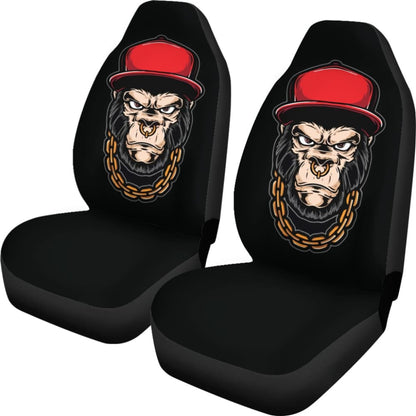 Cool Badass Monkey King Animal Car Seat Covers