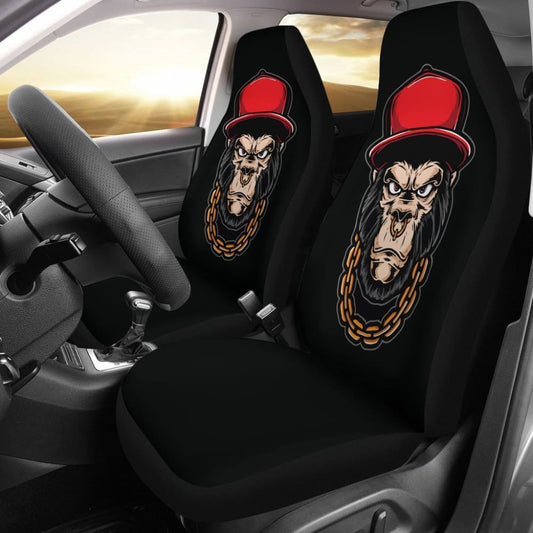 Cool Badass Monkey King Animal Car Seat Covers