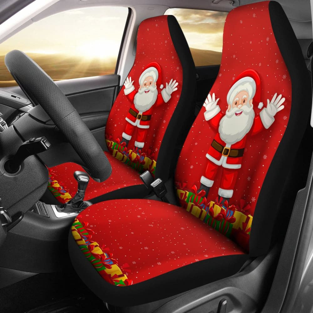 Car Seat Covers Christmas Santa Claus