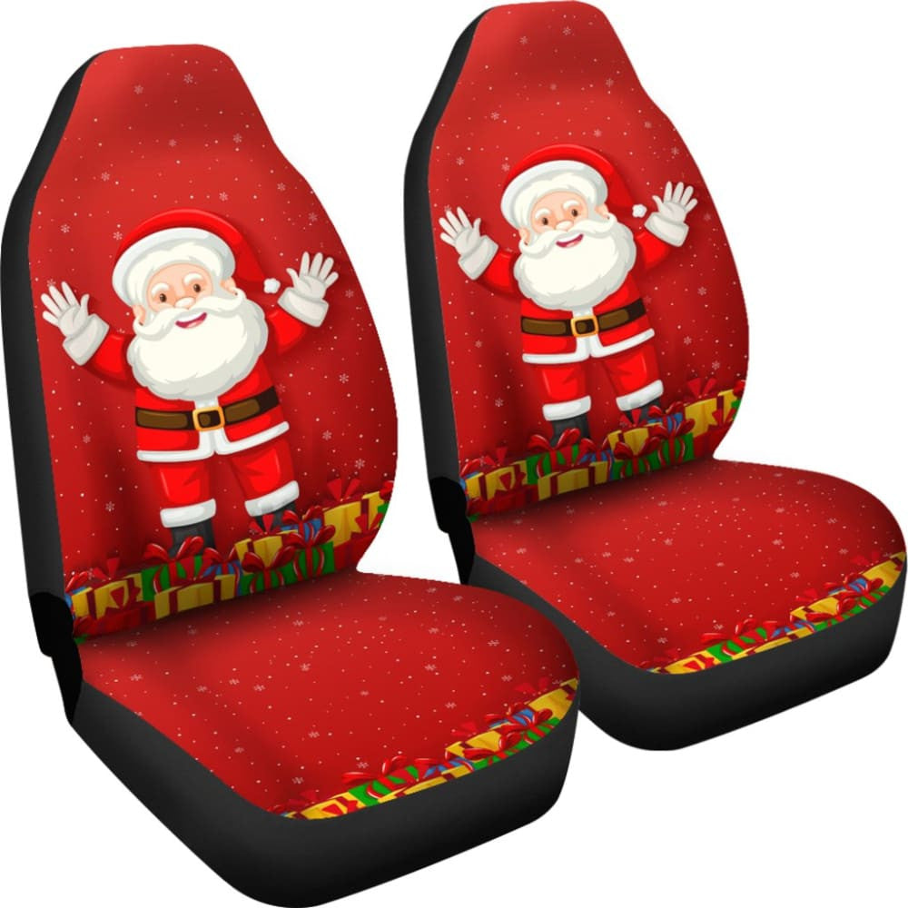 Car Seat Covers Christmas Santa Claus