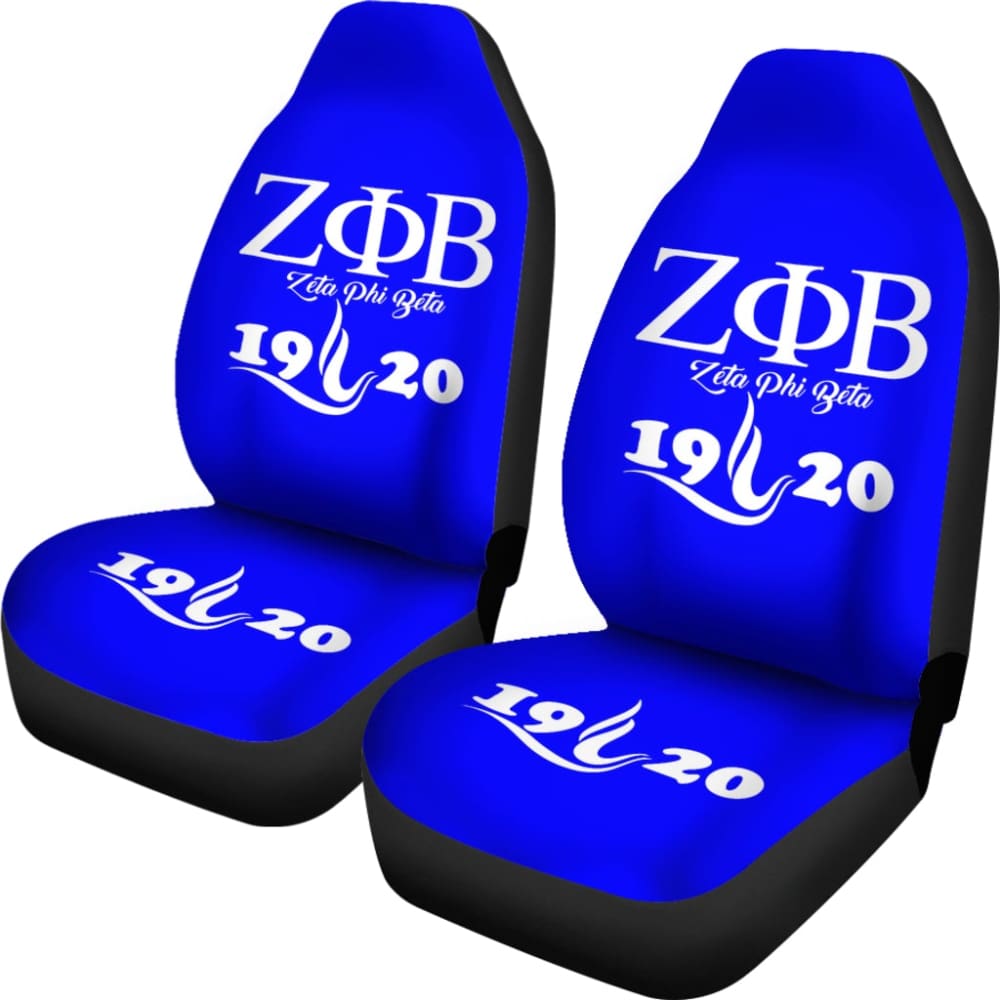 Zeta Phi Beta Custom Car Accessories Car Seat Covers