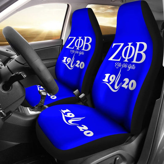 Zeta Phi Beta Custom Car Accessories Car Seat Covers