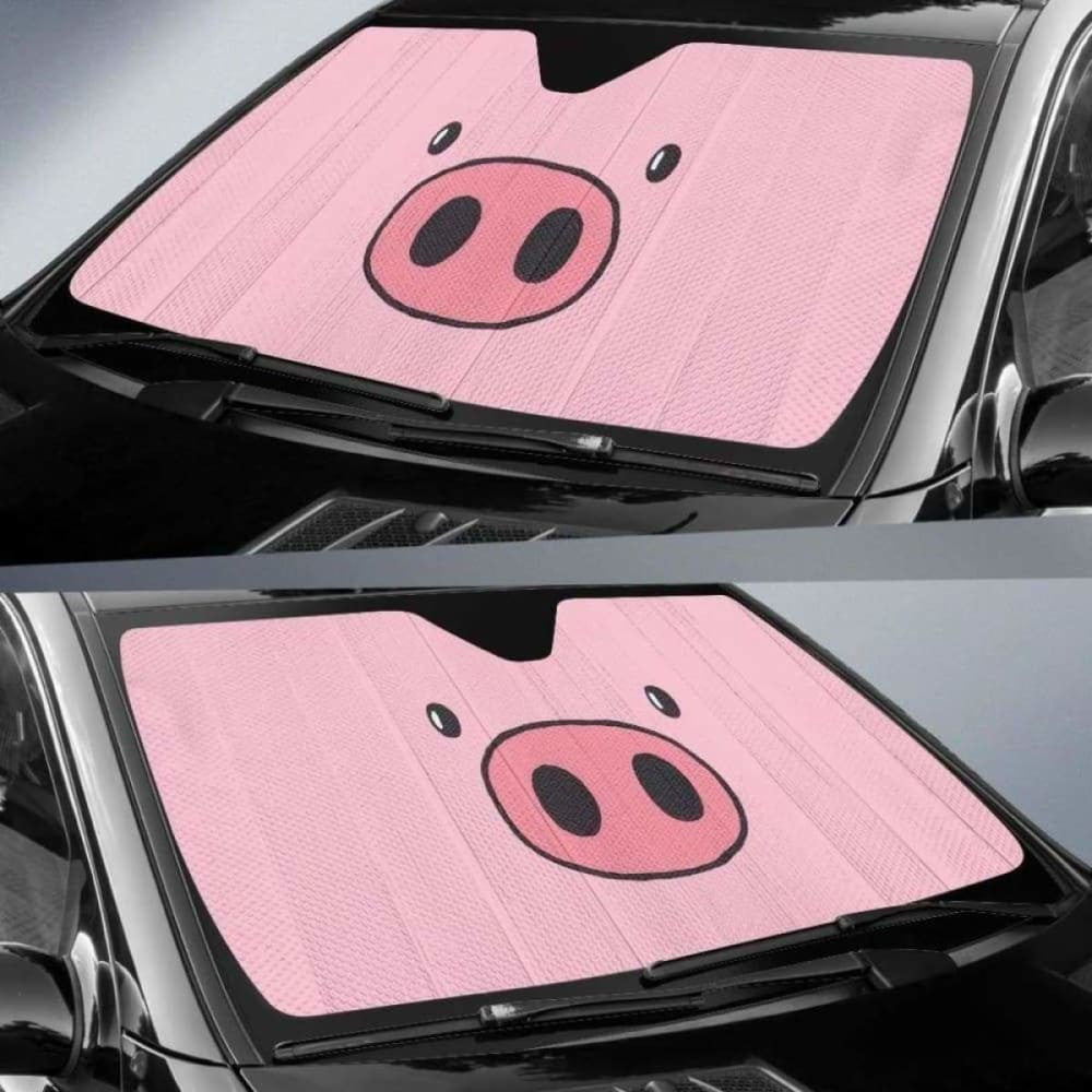Pig Face Auto Sun Shades