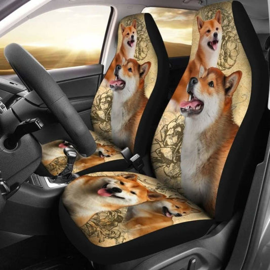 Shiba Inu - Car Seat Covers
