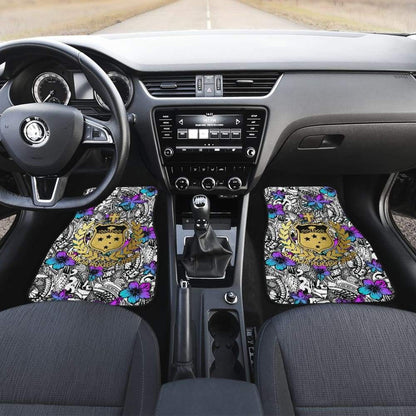 American Samoa Car Floor Mats Hibiscus The Flowers Of Ocean