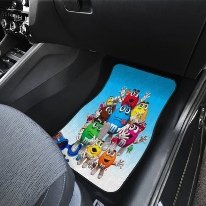 Chocolate M&M Team Car-Mats