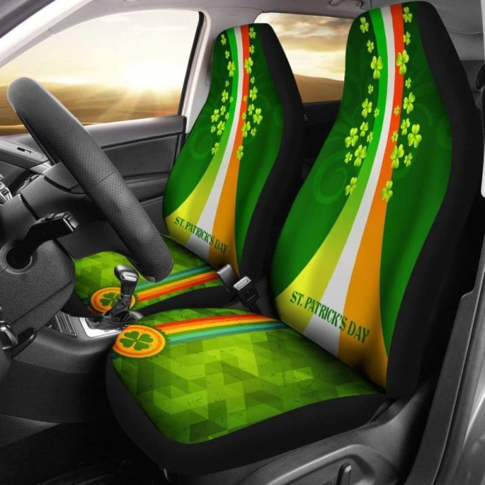 St Patrick'S Day  Car Seat Cover