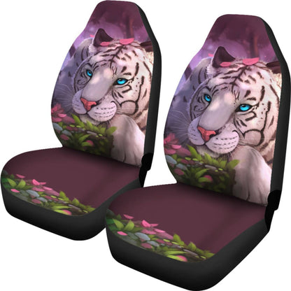 White Tiger Custom Car Accessories Car Seat Covers