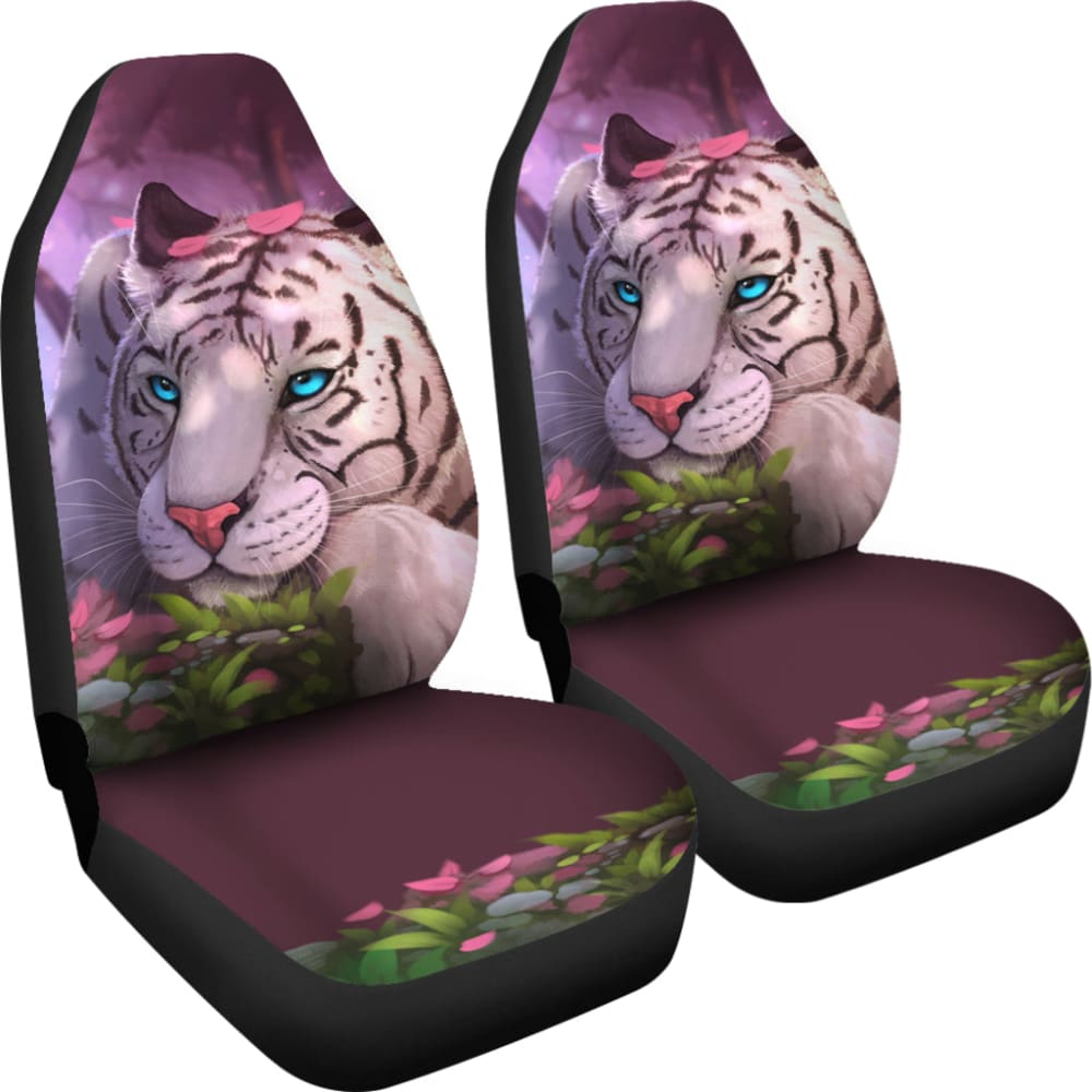 White Tiger Custom Car Accessories Car Seat Covers
