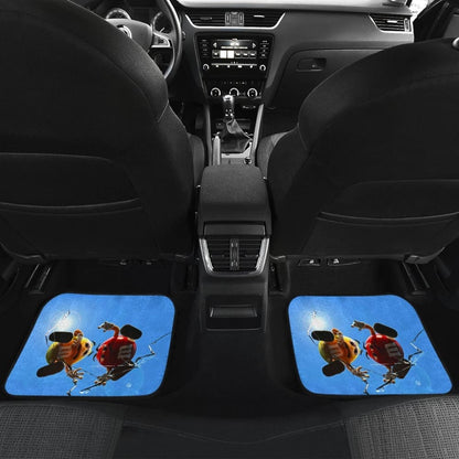 Over Broken Glass M&M Chocolate Car Mats