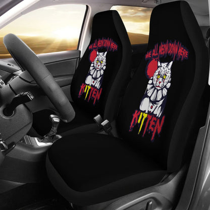 Pennywise We All Meow Down Here KITten Car Seat Covers