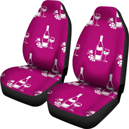 Red Wine Custom Car Decoration Car Seat Covers
