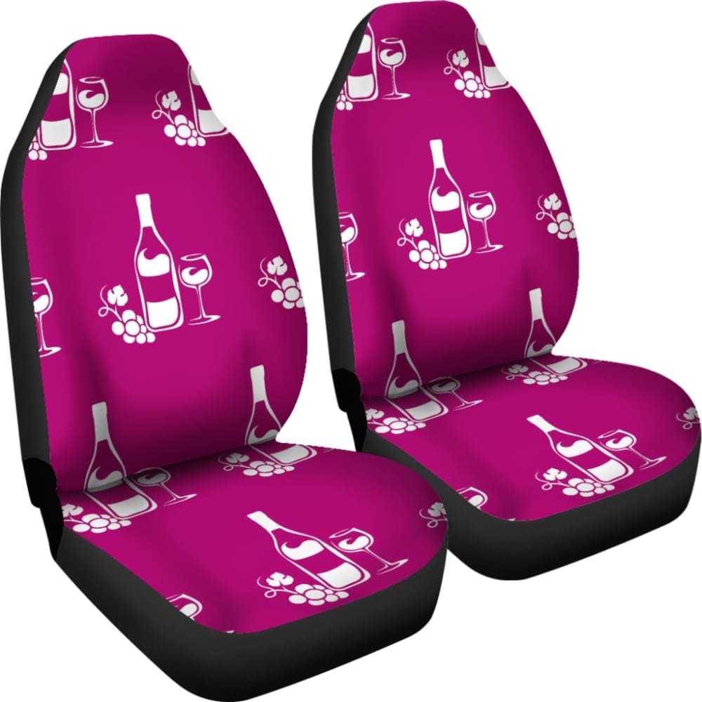 Red Wine Custom Car Decoration Car Seat Covers