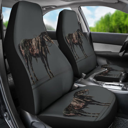 Scary Horror Zombie Horse Car Seat Covers