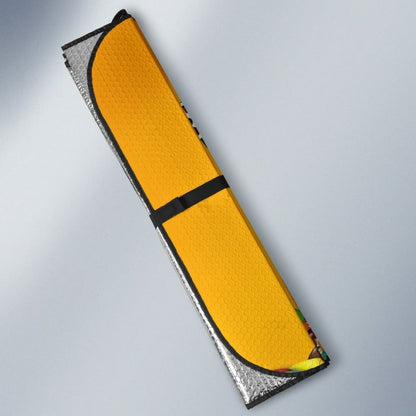 Red M&M Chocolate Auto Sun Shades