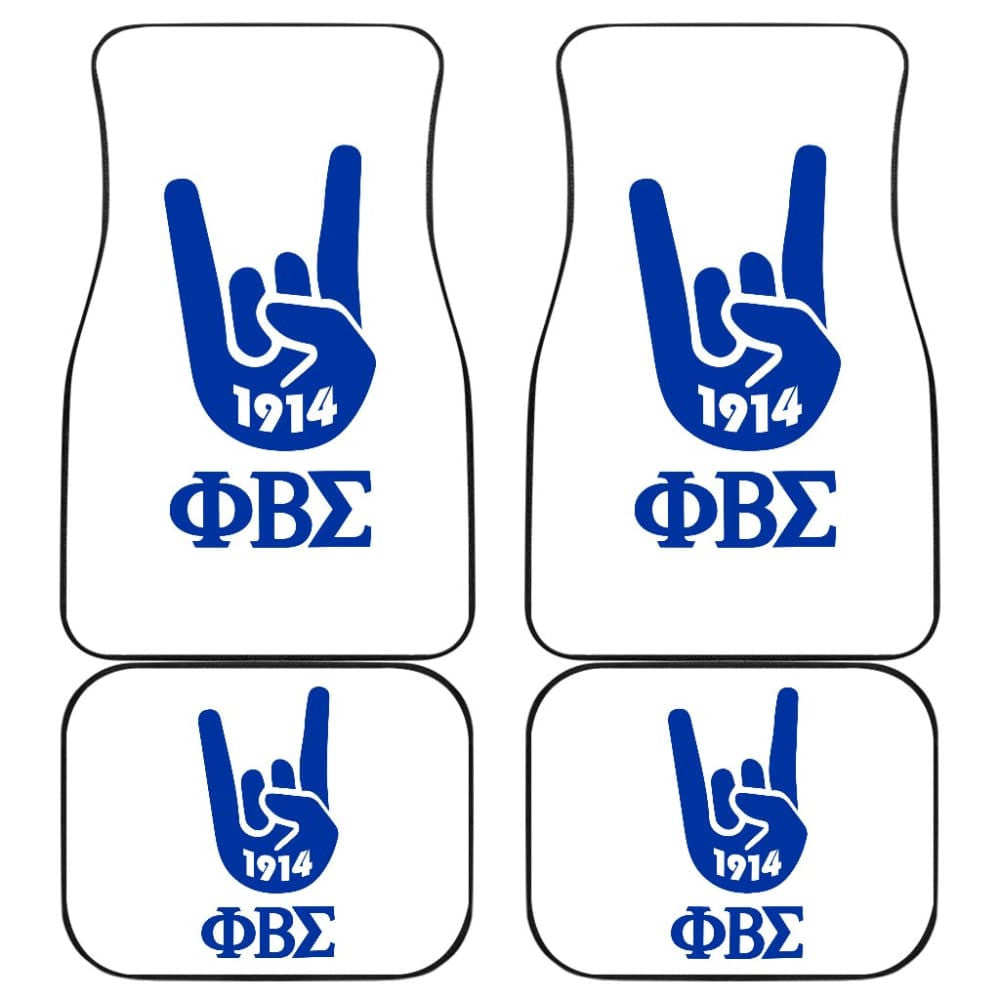 Phi Beta Sigma Fraternity Custom Car Accessories Car Floor Mats