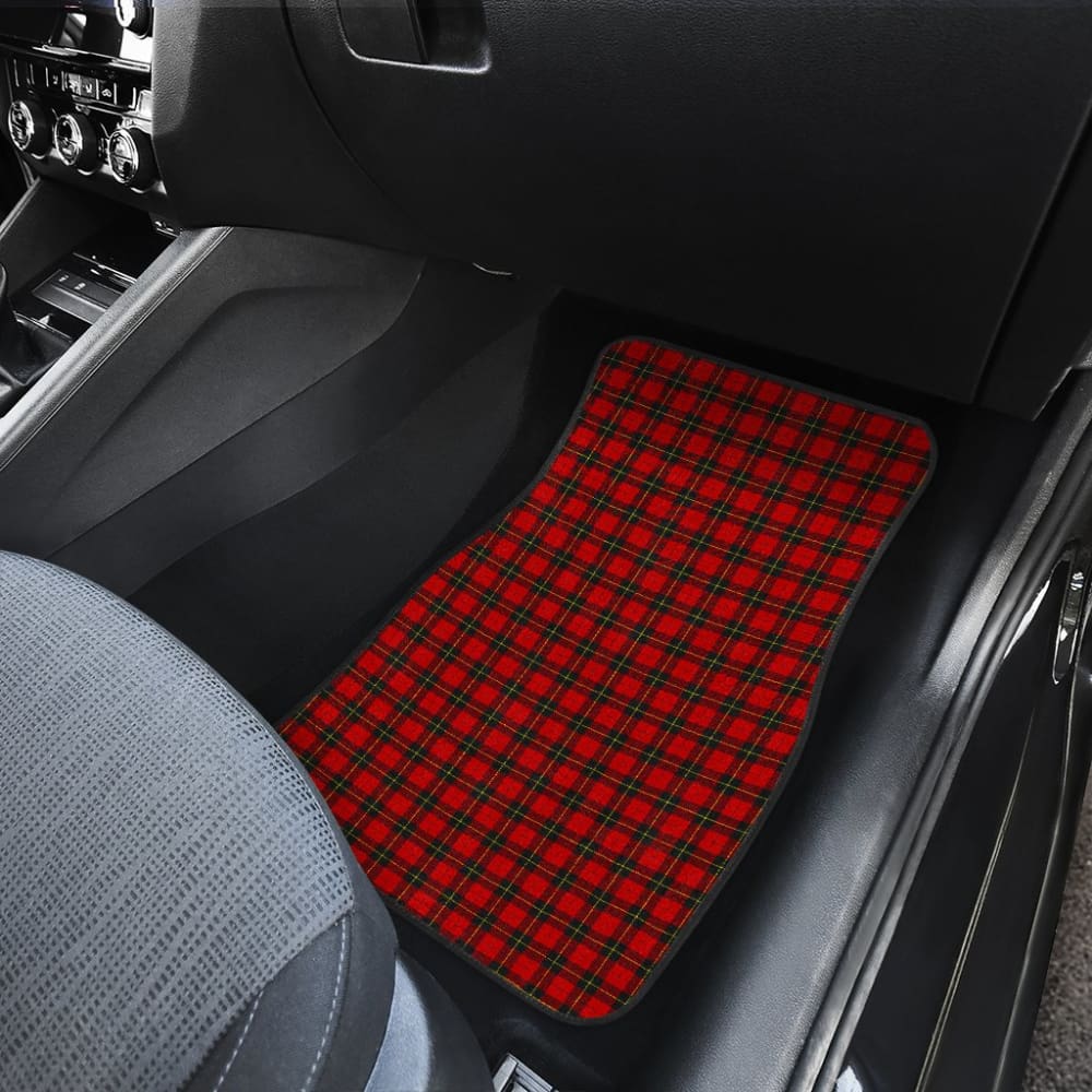 Clan Wallace Plaid Tartan Car Floor Mats