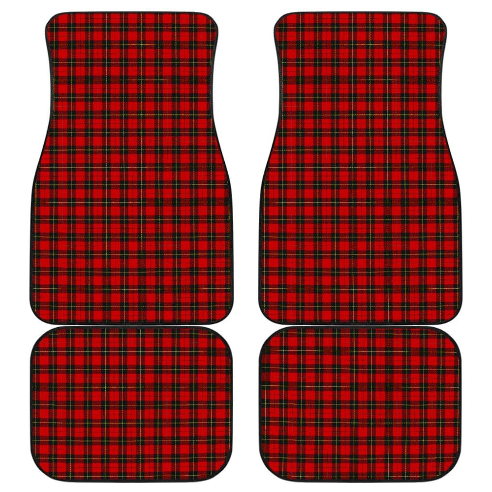 Clan Wallace Plaid Tartan Car Floor Mats