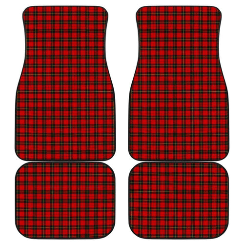 Clan Wallace Plaid Tartan Car Floor Mats