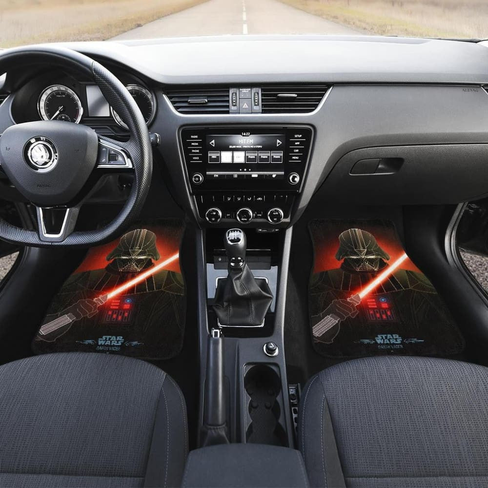 Darth Vader Star Wars in red theme Car Floor Mats