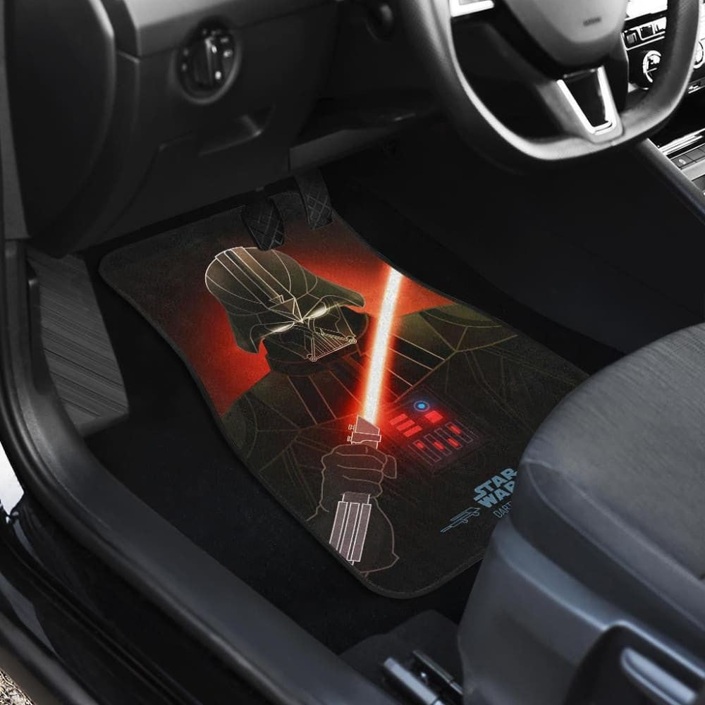 Darth Vader Star Wars in red theme Car Floor Mats
