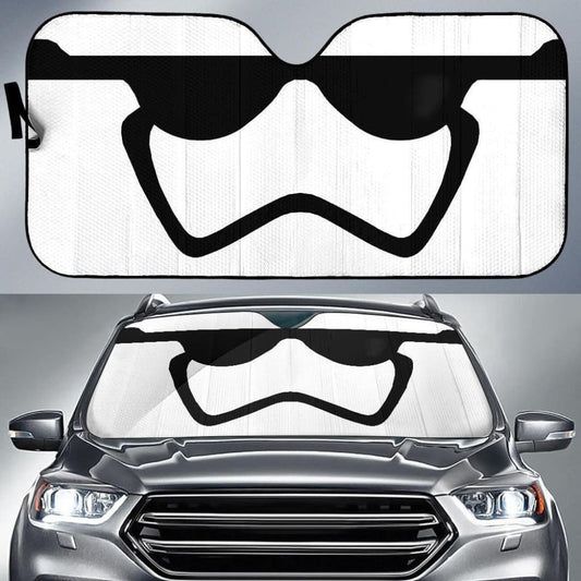 Stormstrooper Face Star Wars Auto Sun Shades