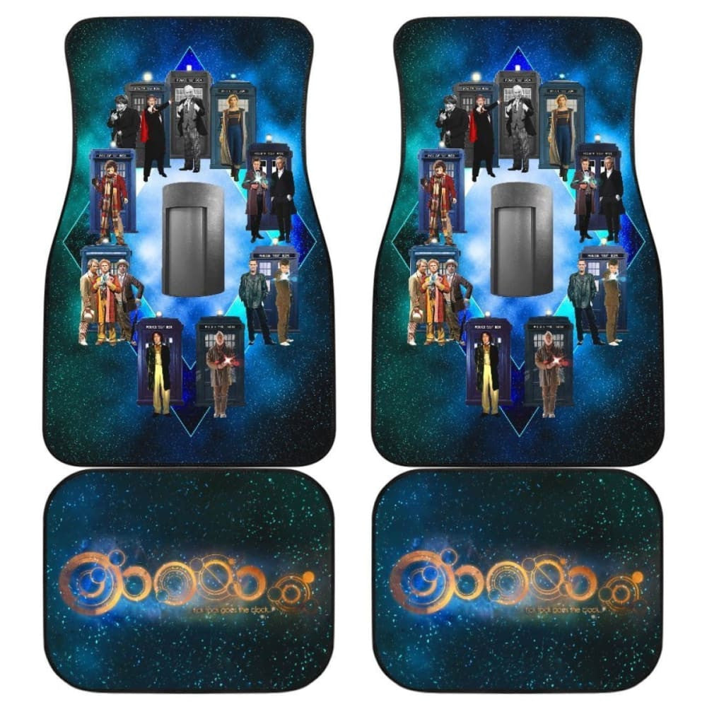 Tardis Telephone Doctor Who Car Floor Mats Amazing