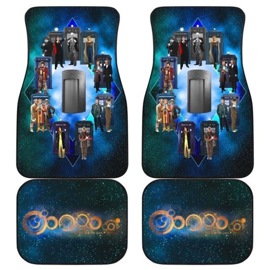 Tardis Telephone Doctor Who Car Floor Mats Amazing