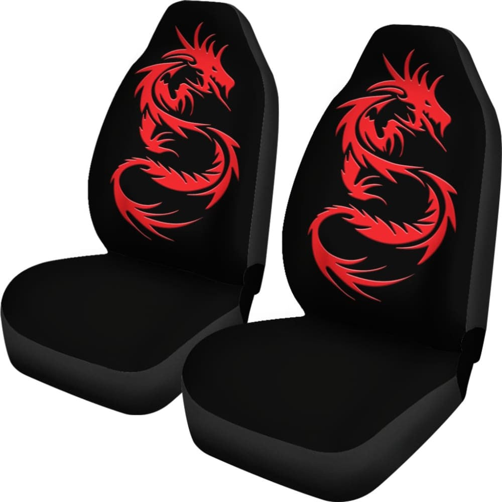 Amazing Great Red Dragon Car Seat Covers