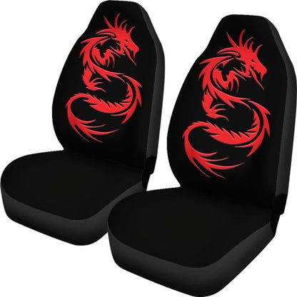 Amazing Great Red Dragon Car Seat Covers