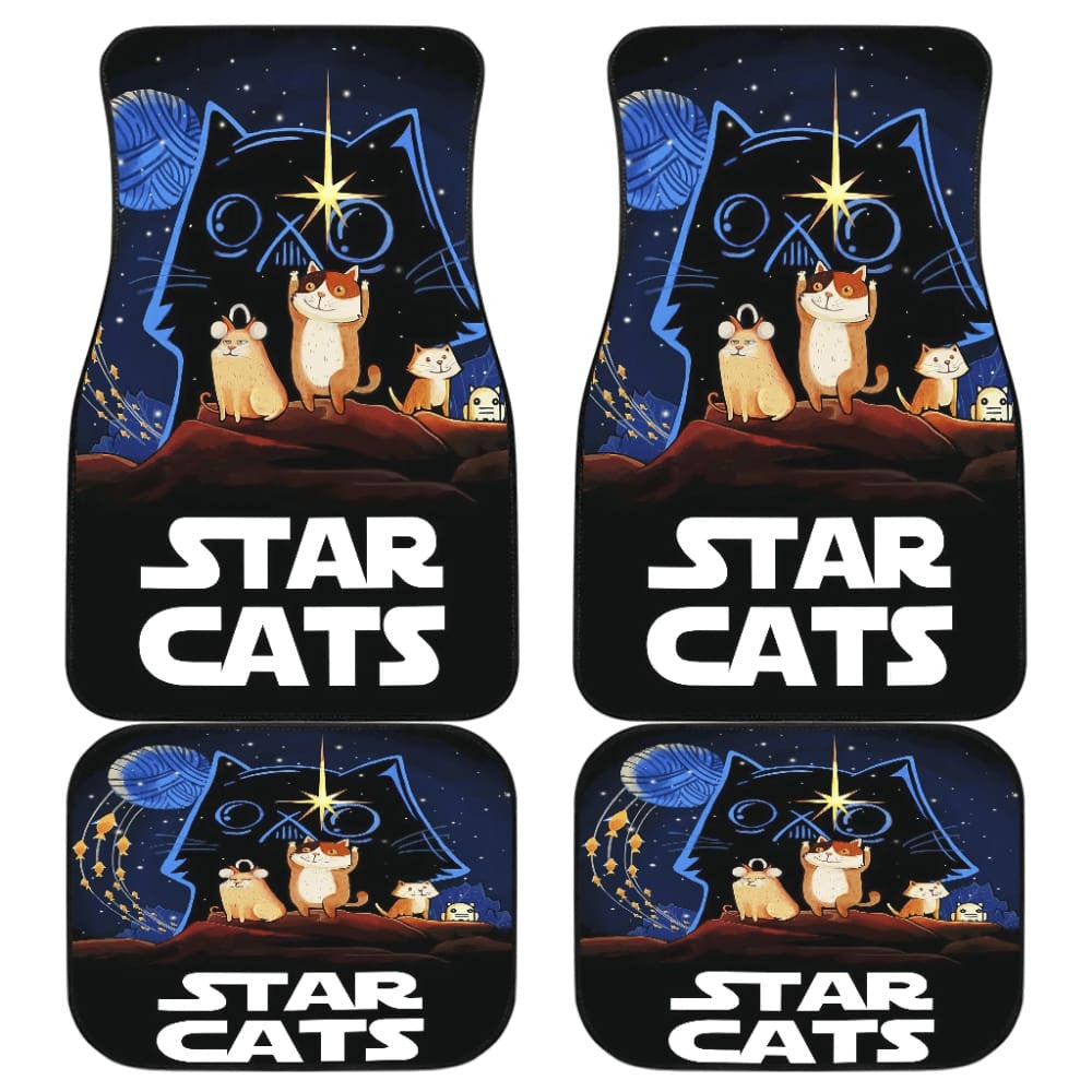 Star Cats Star Wars Fan Art Car Floor Mats