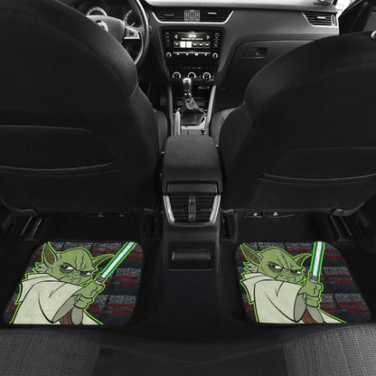 Baby Yoda Lightsaber Star Wars Car Floor Mats