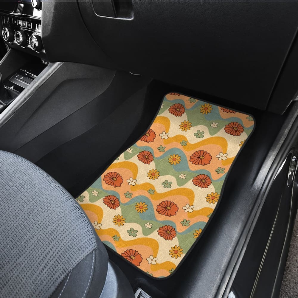 Retro Hills Car Floor Mats