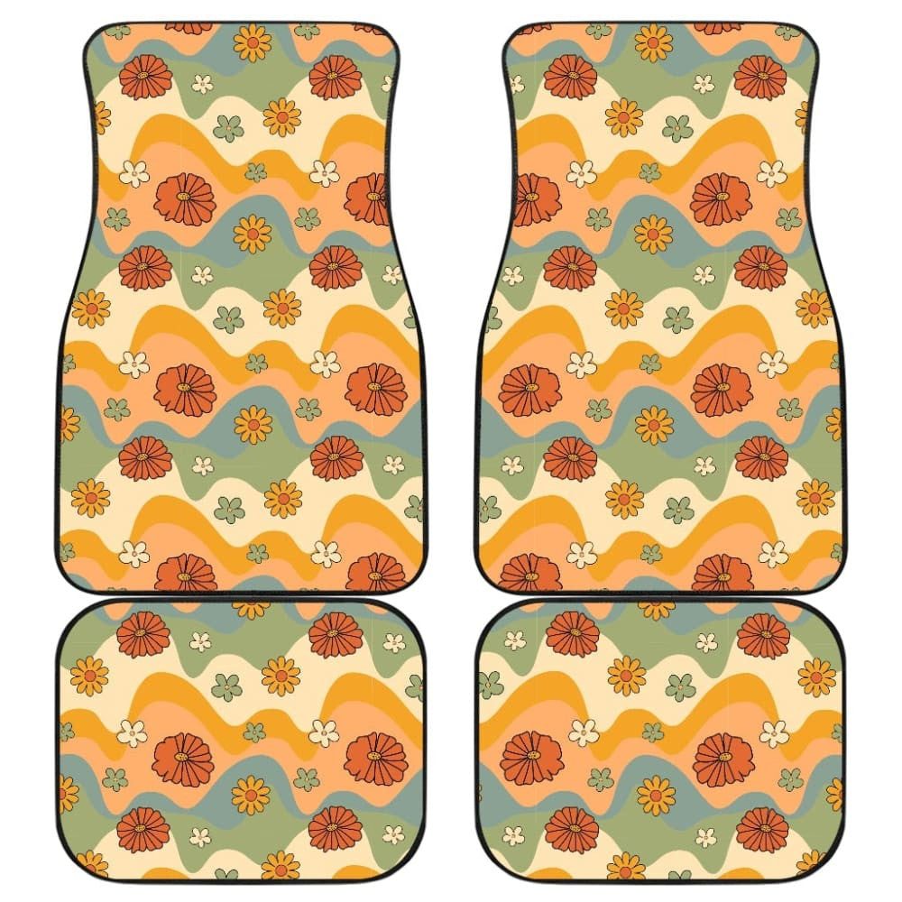 Retro Hills Car Floor Mats